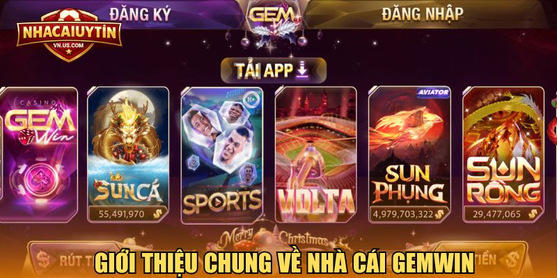 Giới thiệu chung về nhà cái Gemwin 