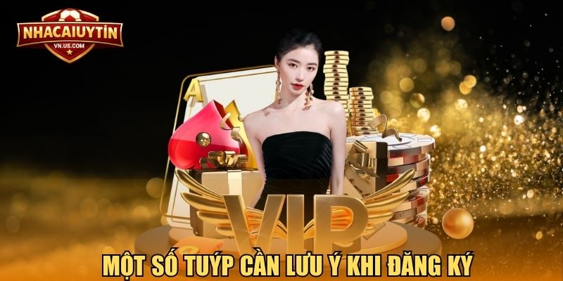 Một số tuýp cần lưu ý khi đăng ký
