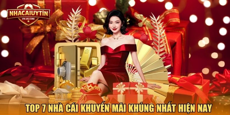 Top 7 nhà cái khuyến mãi khủng nhất hiện nay